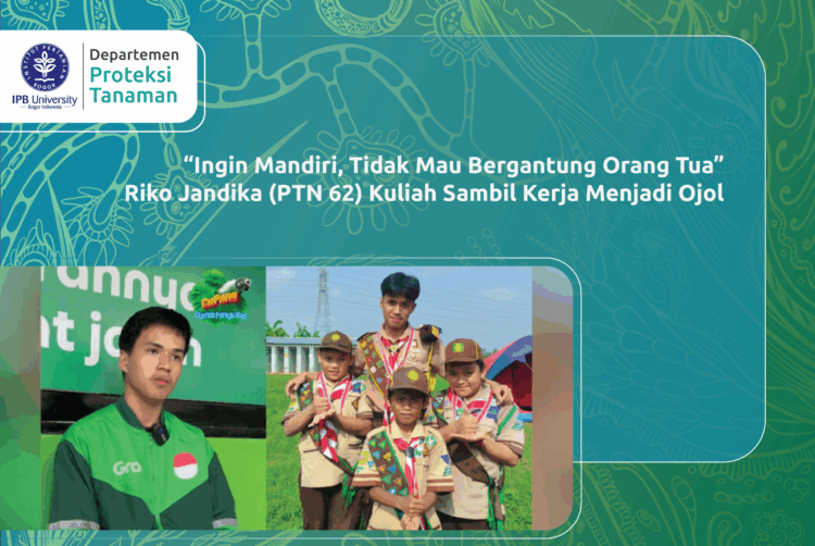 “Ingin Mandiri, Tidak Mau Bergantung Orang Tua” Riko Jandika (PTN 62) Kuliah Sambil Kerja Menjadi Ojol