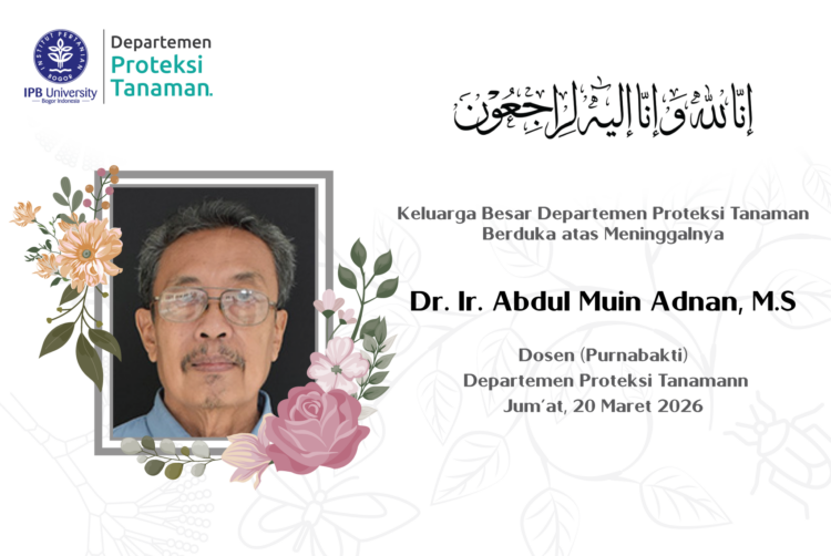 Berita Duka: Telah Meninggalnya Dr. Ir. Abdul Muin Adnan, M.S.