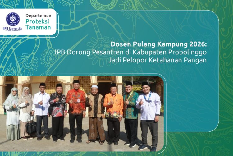 Dosen Pulang Kampung 2026, IPB Dorong Pesantren di Kabupaten Probolinggo Jadi Pelopor Ketahanan Pangan