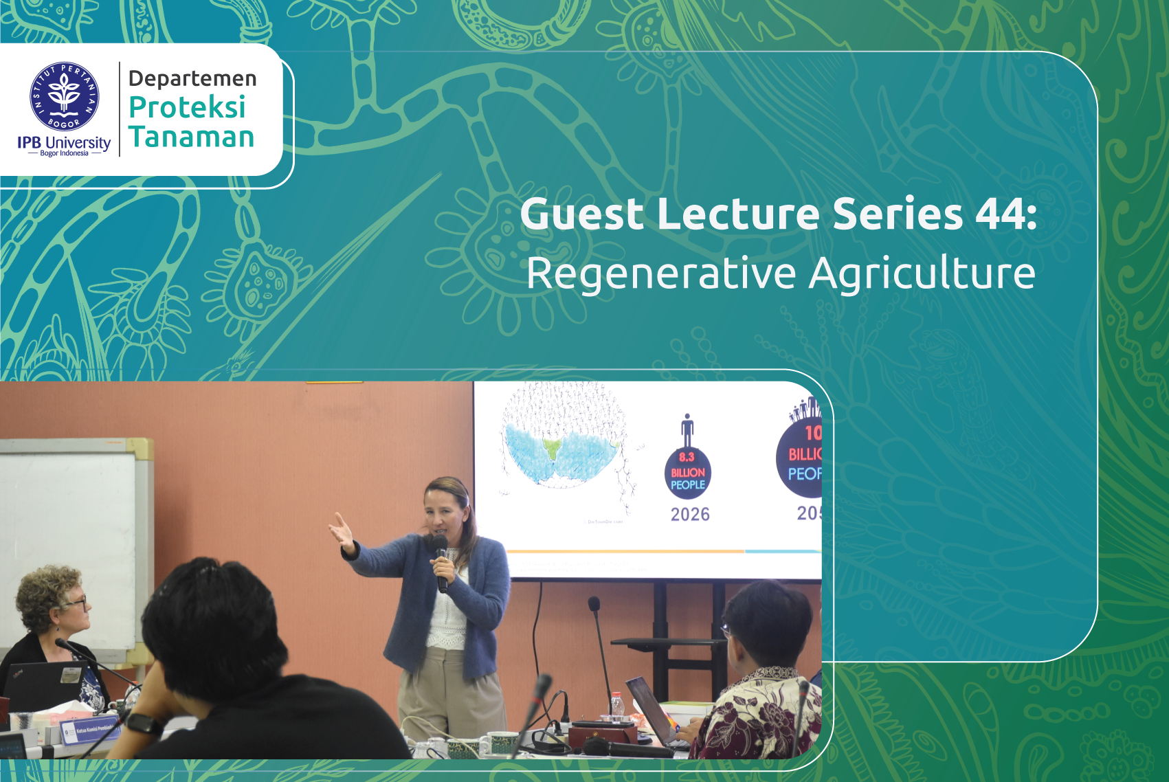 Guest Lecture Series 44: Regenerative Agriculture